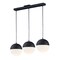 Et2 Half Moon 3-Light 30.25" Wide Black Linear Pendant E20363-92BK - alternate 1